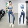 Color Block Fitness Legging Set