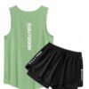 Outdoor Sleeveless Top and Training Shorts Set