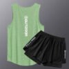 Outdoor Sleeveless Top and Training Shorts Set